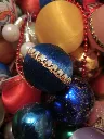 Lot de boules de Noël vintage années 70–90 – décorations rétro