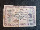 Billet de 20 Kronen – Vienne 1918 – Monnaie de nécessité post-WWI