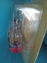 Paquebot miniature 20 cm – reproduction vintage mécanique sous blister