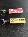 Porte-clés vintage chewing-gum BEECH-NUT – Cherry Stripe & Peppermint