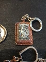 Lot de 5 porte-clés Saint Christophe – Protection vintage pour voyageurs