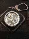 Lot de 5 porte-clés Saint Christophe – Protection vintage pour voyageurs