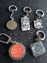 Lot de 5 porte-clés Saint Christophe – Protection vintage pour voyageurs