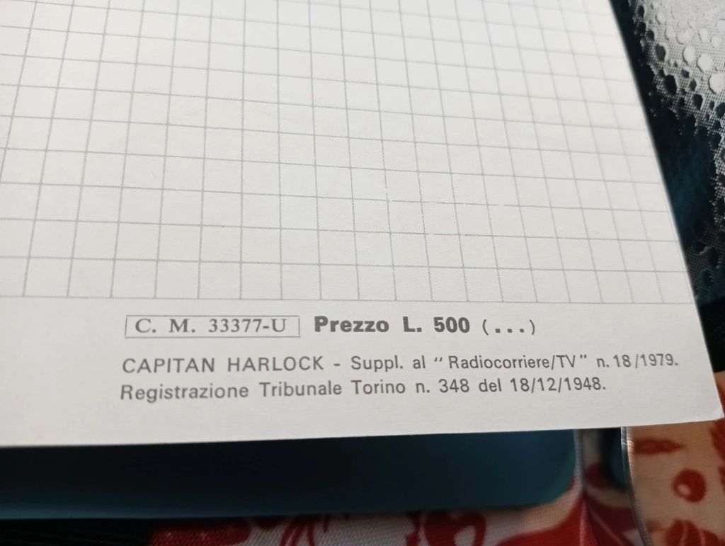 Capitan Harlock livre d’activités n°4 ERI Junior 1994 – État impeccable
