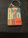 Porte-clé publicitaire BRIO – 8 points ARTIS – Vintage années 60/70