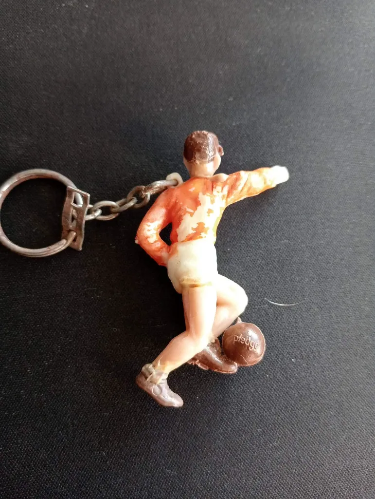 Porte-clé joueur de foot style Johan Cruijff – Vintage Johnson 1968