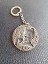 Porte-clé Café Grand’Mère – Médaille publicitaire vintage