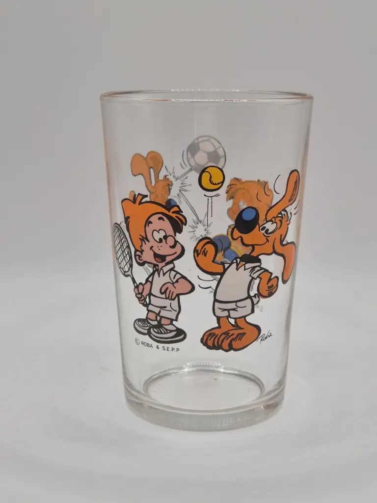 Verre Boule et Bill - football et tennis