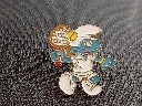 Lot de 4 broches Schtroumpfs sportifs – Peyo 1993 IMPS Brussels