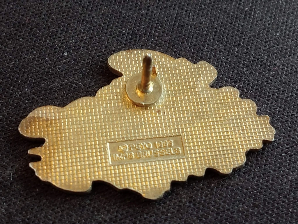 Lot de 4 broches Schtroumpfs sportifs – Peyo 1993 IMPS Brussels