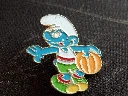 Lot de 4 broches Schtroumpfs sportifs – Peyo 1993 IMPS Brussels