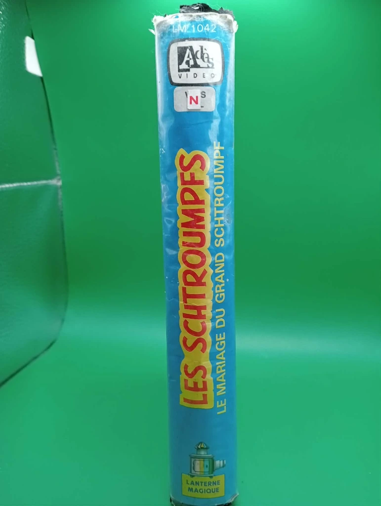 Cassette VHS Les Schtroumpfs – Le Mariage du Grand Schtroumpf (1981)