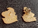 Lot de 2 pin’s Schtroumpf Teisseire – Publicité vintage