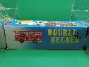Bus à impériale vintage MF 185 – Jouet friction en fer blanc