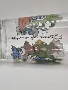 Verre schtroumpfs Bénédictin 1994 - explosion d'un trou de taupe
