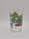 Verre schtroumpfs Bénédictin 1994 - explosion d'un trou de taupe