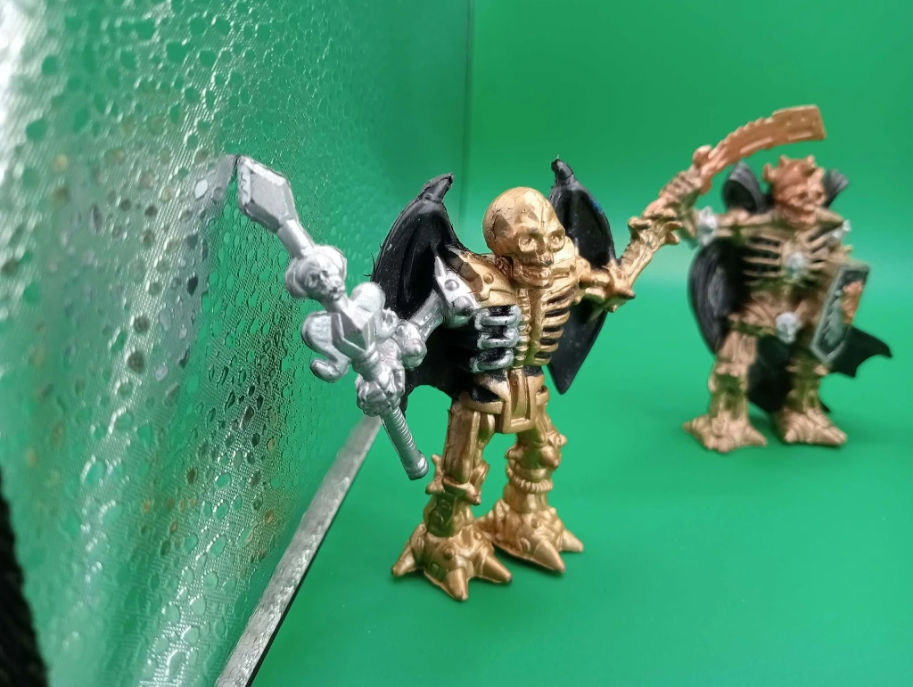 Lot de 4 Skeleton Warriors Chap Mei 1994 – Figurines squelettes ailés 7 cm