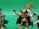 Lot de 4 Skeleton Warriors Chap Mei 1994 – Figurines squelettes ailés 7 cm
