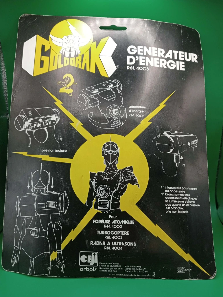 Générateur d’Énergie Goldorak CEJI 4008