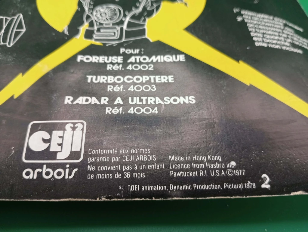 Générateur d’Énergie Goldorak CEJI 4008