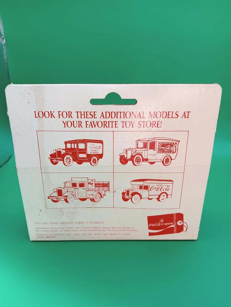 Camion miniature Coca-Cola die-cast – Boîte parfaite, made in England