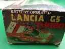 Lancia G5 Turbo jouet à piles vintage – Boîte d’origine, non testée, années 70/80