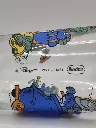 Verre Schtroumpfs pompier et dragon