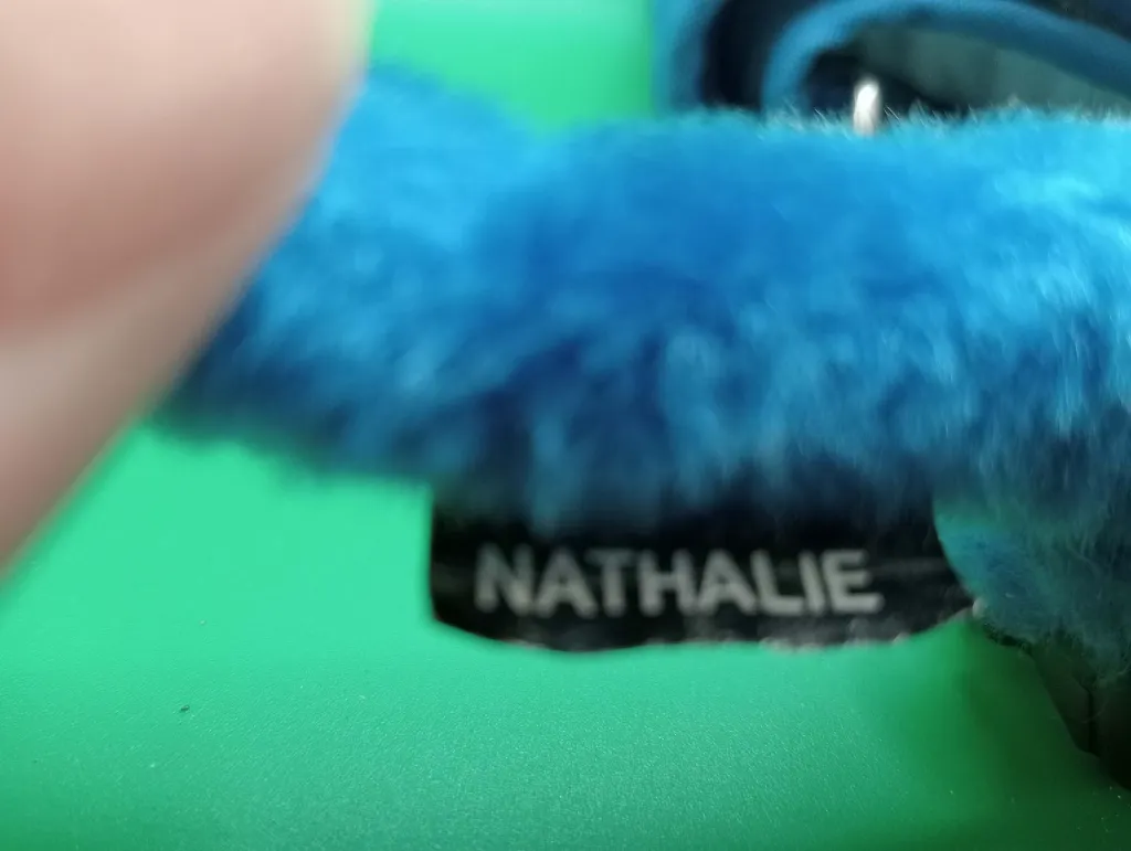 Porte-clés et trousse Kipling bleus