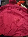 Ensemble Kipling rose vif : sac et singe en peluche