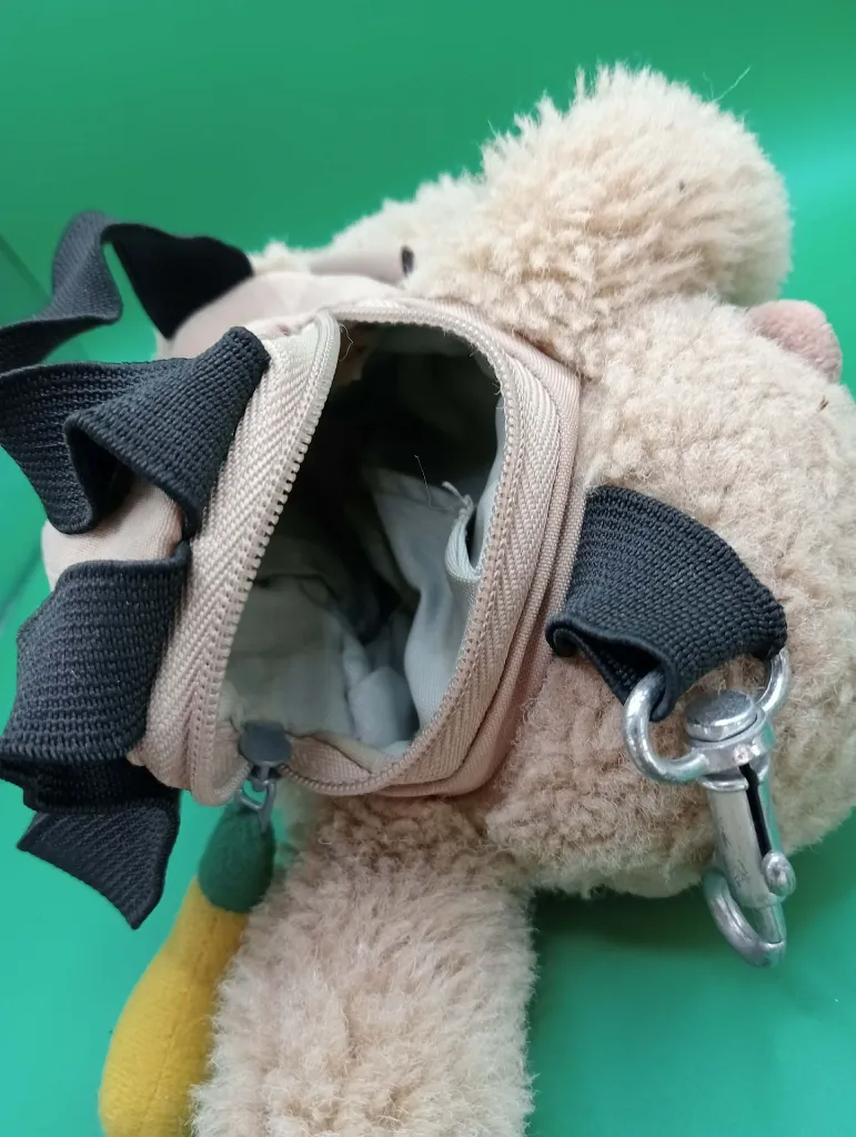 Petit sac porte-clés Kipling en peluche