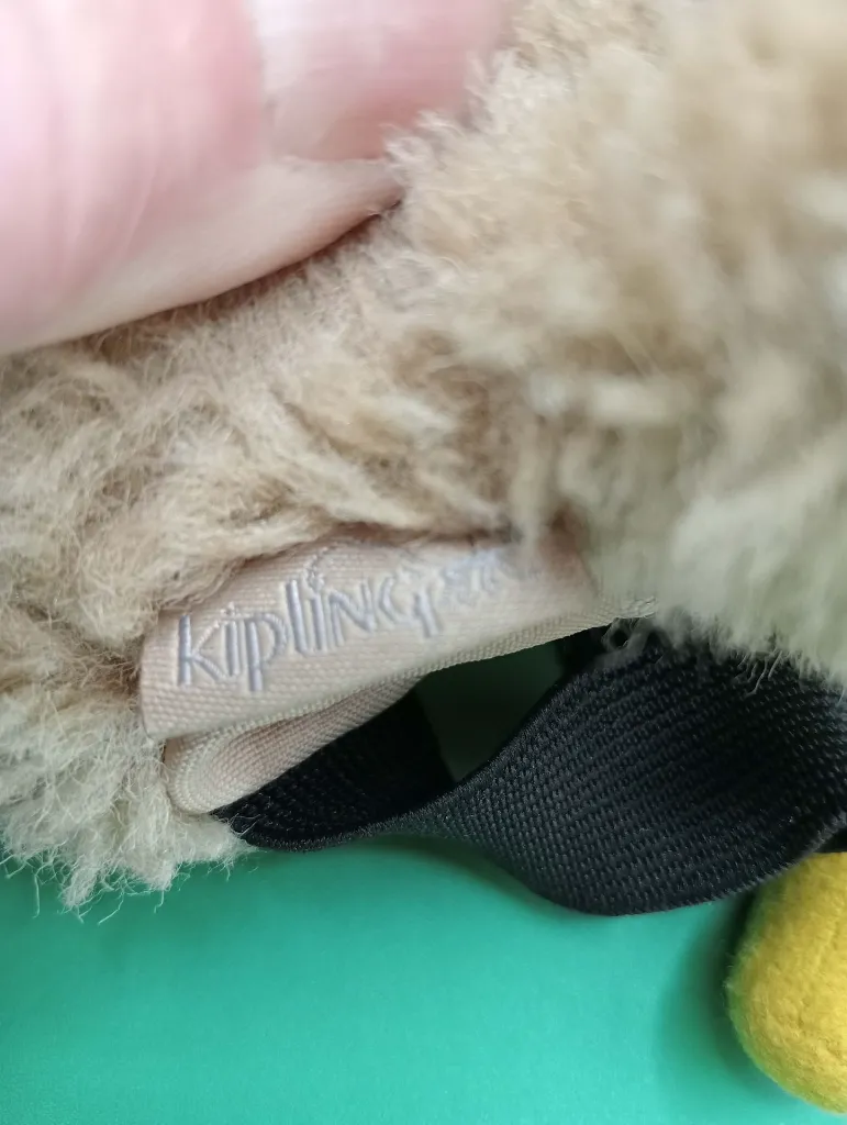 Petit sac porte-clés Kipling en peluche