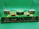 Circuit de voitures en tôle (années 50–60) — monogramme W/V, 25×12 cm