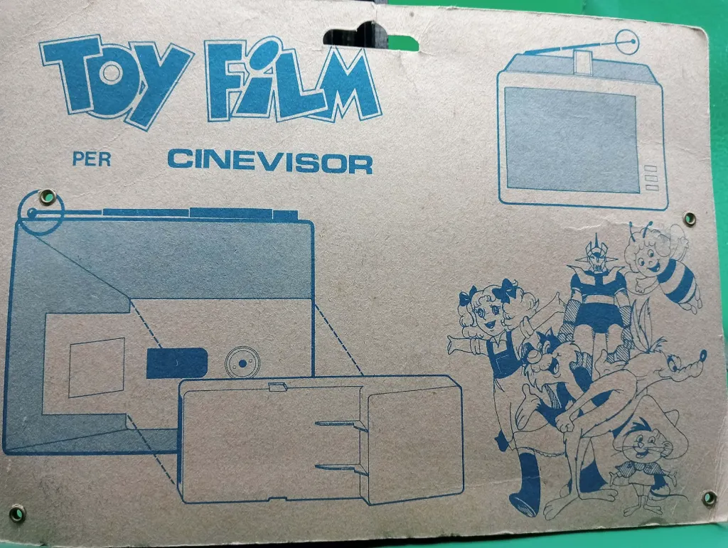 Cartouche Cinevisor Mupi — La Bataille des Planètes n°4 (vintage)