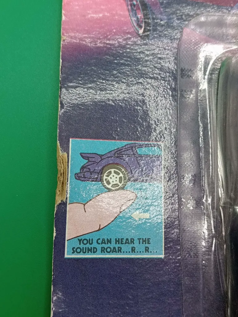 Blue Box Road Burners “Roarin’” — voiture die‑cast avec son (NO. 3536)