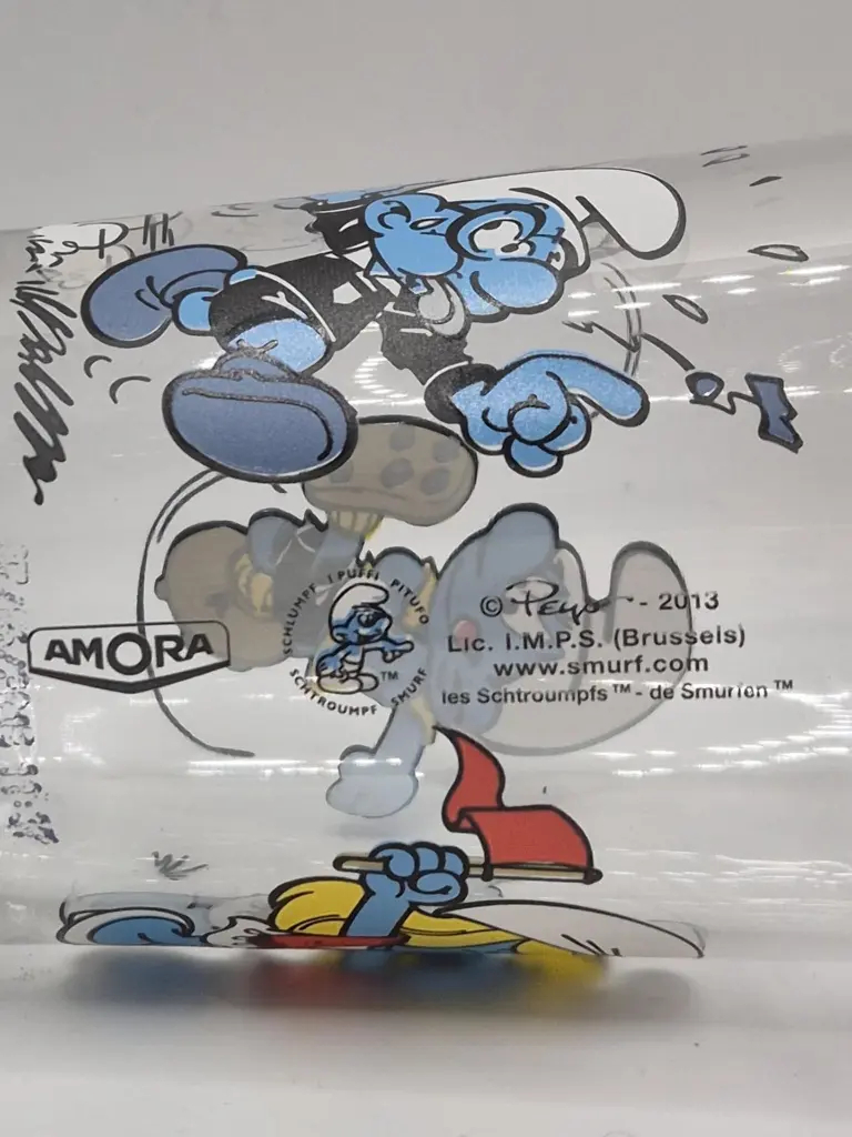 Verre schtroumpfs Amora 2013 - épreuves sportives
