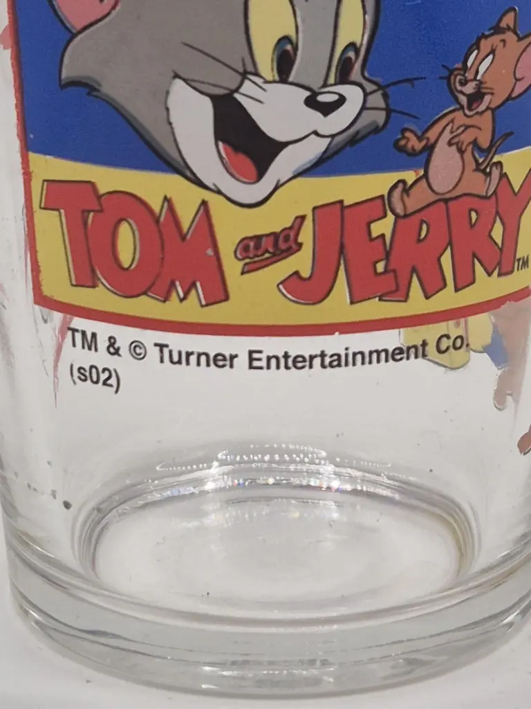 Verre Tom et Jerry Amora - Tom électrocuté