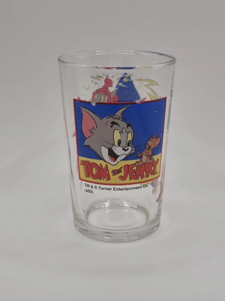Verre Tom et Jerry Amora - Tom électrocuté