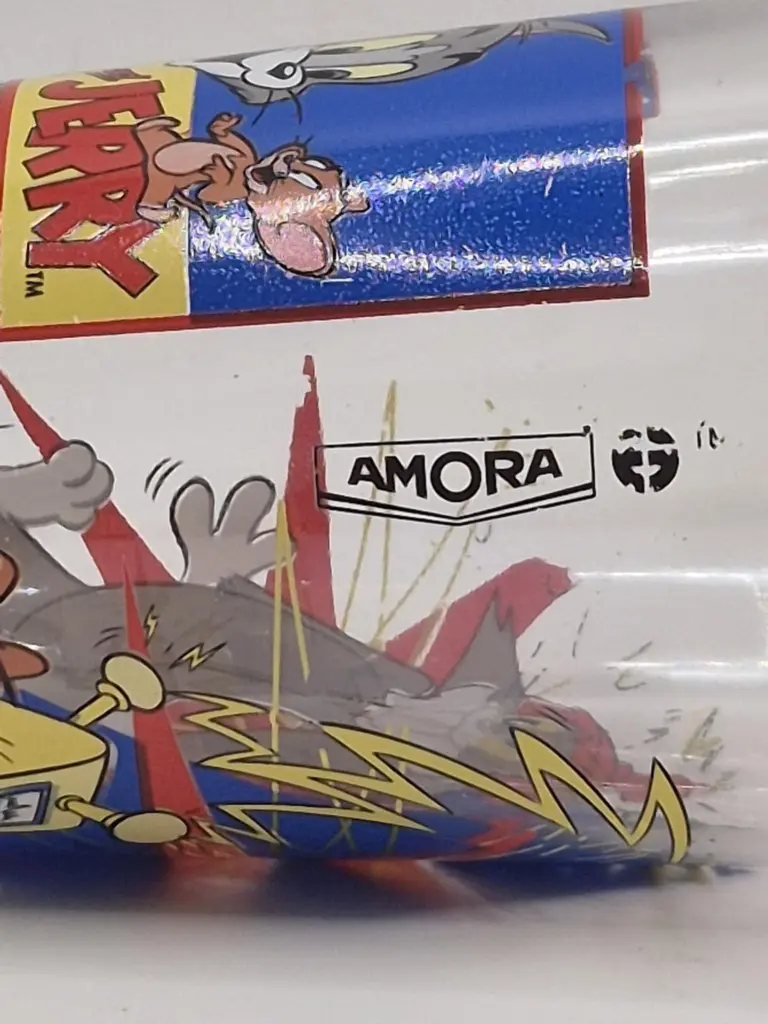 Verre Tom et Jerry Amora - Tom électrocuté