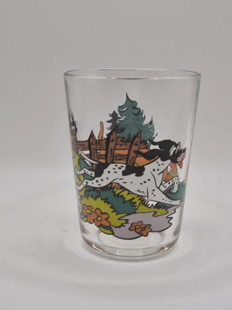 Verre Arcoroc - 2 grands chiens