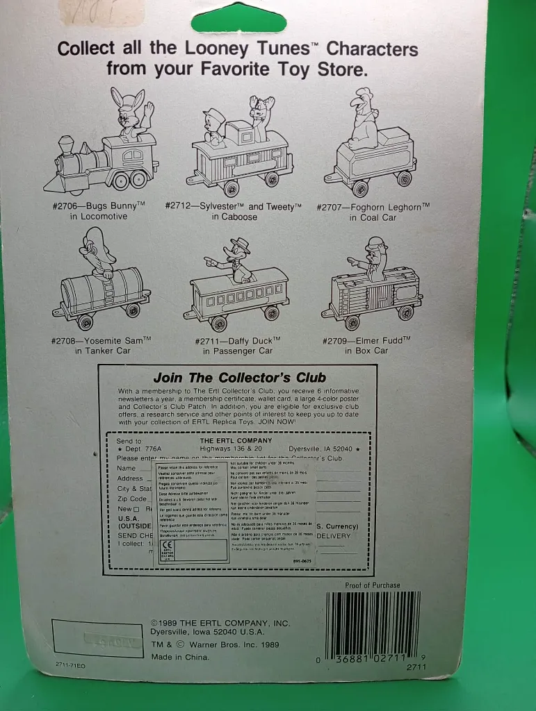 Daffy Duck “Passenger Car”.webp