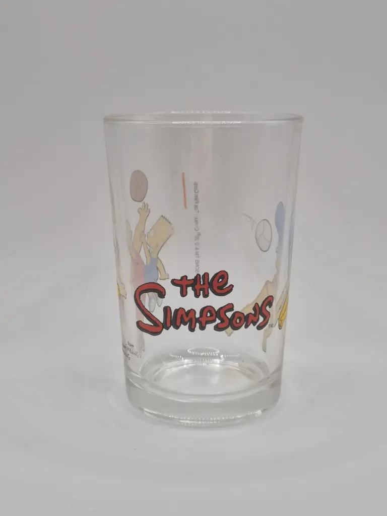 Verre The simpsons - basketball et volleyball