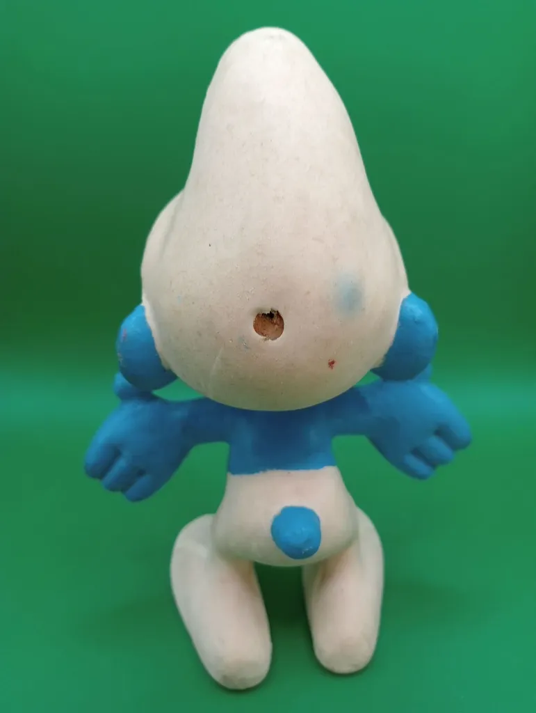 Schtroumpf plastique mou 15 cm.webp