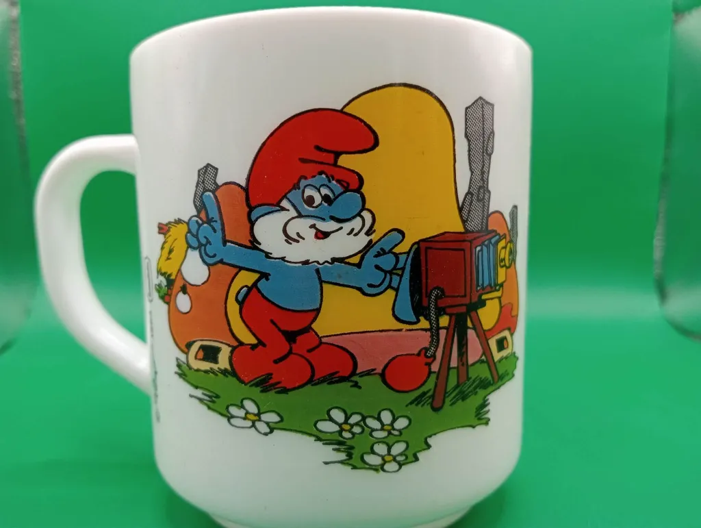 Tasse Schtroumpfs 1984.webp