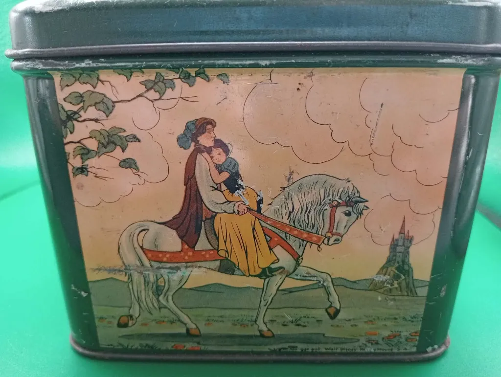 Boîte métallique vintage Blanche‑Neige – J. Schuybroek S.A. – Disney