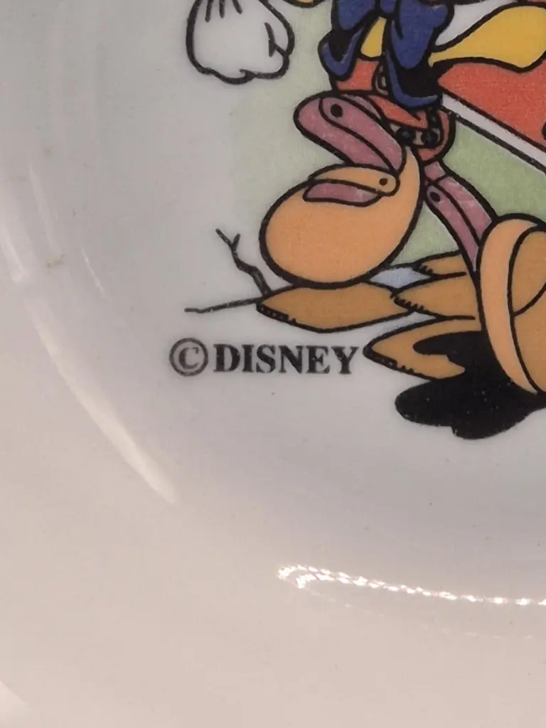 Assiette Disney Pinocchio – céramique décorée