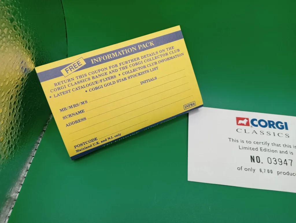 Corgi Classics 16701 édition limitée 03947/6700 .webp