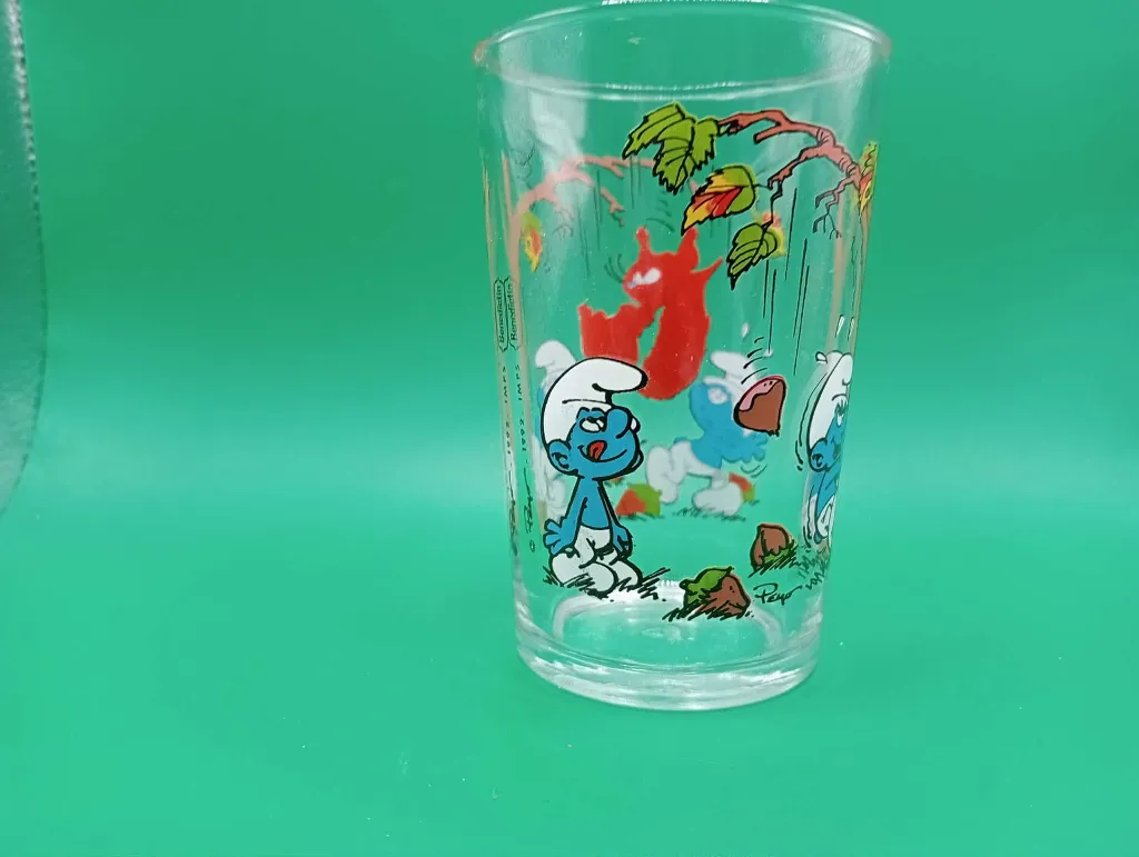 Verre Schtroumpfs – Peyo – 1992