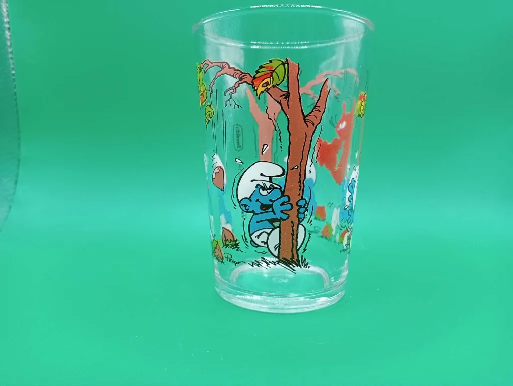 Verre Schtroumpfs – Peyo – 1992.webp