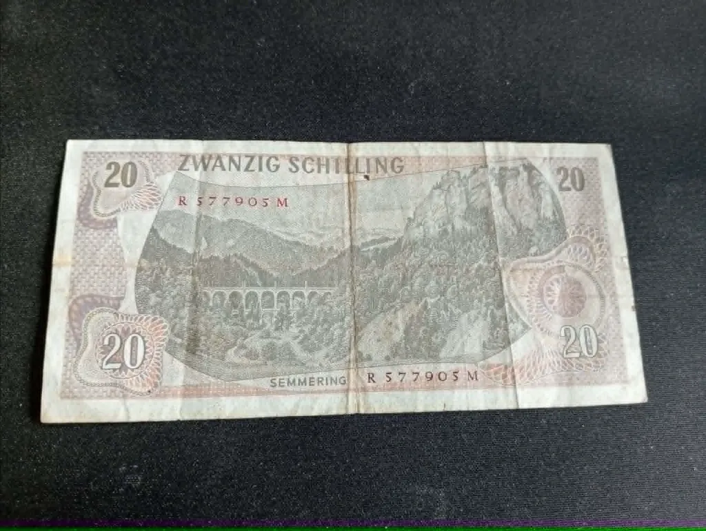 Billet 20 Schilling – Autriche 1967 – Moritz Daffinger
