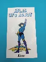 Autocollant vintage Alcor – Atlas UFO Robot – 10,5×6 cm – anime culte
